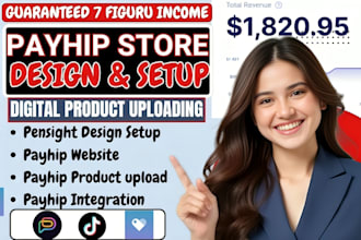 build payhip store, payhip website, linktree, payhip online digital product