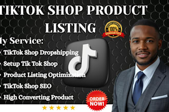 setup tiktok shop product listing, product upload, tiktok shop SEO optimization