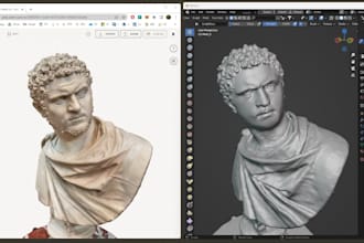 repair, modify stl file, obj file, fix mesh and optimize 3d model for printing
