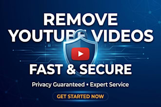 manage and protect your youtube channel by safely removing unwanted content