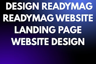 readymag readymag website landing page tilda website website design