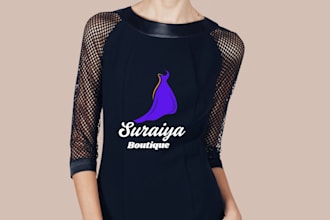 create stylish fashion boutique logo design