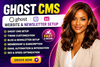 build ghost org blog ghost cms website ghost blog newsletter automation migrate