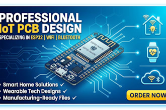 design sensor wifi bluetooth smart home low power wearable pcb for iot devices