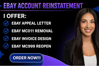 reinstate permanent suspended ebay seller account remove ebay mc011 ebay mc999