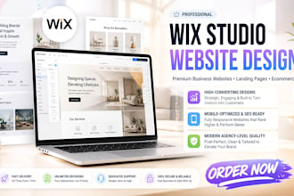 create 3d interactive wix studio website design parrallax design in wix studio