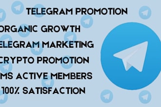do telegram channel promotion organic telegram subscribers increase group member