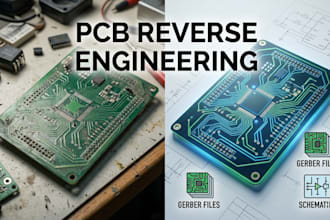 reverse engineer pcb from photos or physical boards to gerber