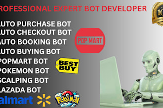 do auto purchase bot, auto checkout bot, pokemon bot, lazada bot, scalping bot