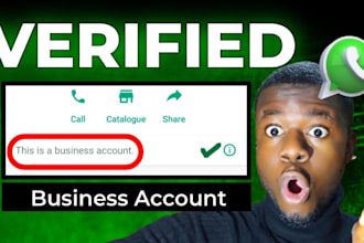 assist in official business verification, green tick, whatsapp badge,meta setup