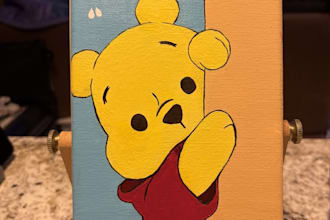 create beautiful hand drawn sketches and paintings