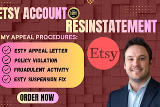 do etsy reinstatement, etsy suspension, etsy appeal letter for  etsy reopen