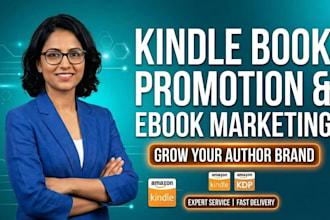 do kindle book promotion, ebook marketing to grow your author brand