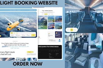 build a flight booking website travel website hotel booking airbnb website