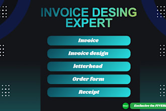 design xero custom invoice professional