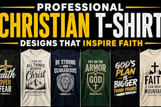 do religious custom typography christian t shirt and graphic design apparel pod