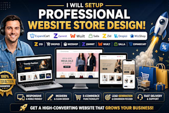 develop zammit zid expandcart wuilt salla dropizi wizishop website store design