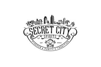 create professional logo for our craft distillery beer