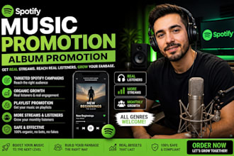 do spotify album promo spotify music promotion