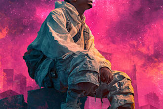 design a hip hop album cover art for you