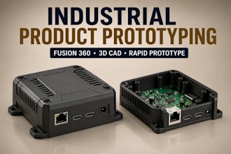 design product prototype hardware product design enclosure electronics cad model