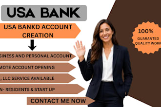 create your USA llc, USA bank account, physical address and proof of address
