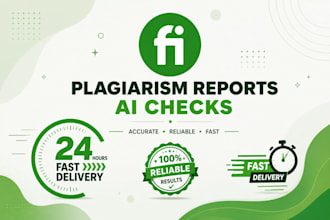 do plagiarism check and similarity report with ai content detection