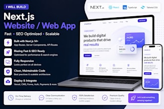 build your fast nextjs website