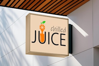 design a modern typography logo for your brand