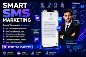 send bulk SMS marketing bulk email blast text message and blast email marketing
