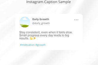 write engaging social media captions