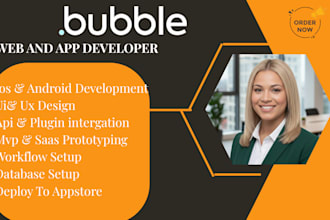 develop bubble io website build bubble app bubble developer bubble saas bubbleio
