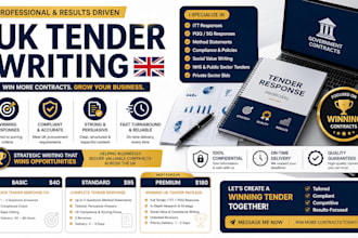 write winning UK tender bid and  itt response