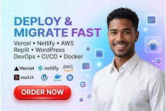 deploy migrate vercel to netlify, hipaa replit to AWS cloud lovable to wordpress