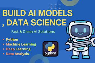 create machine learning and deep learning models