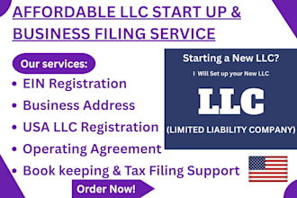register llc, ein, and business formation documents