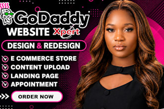 design godaddy website redesign godaddy website godaddy development godaddy SEO