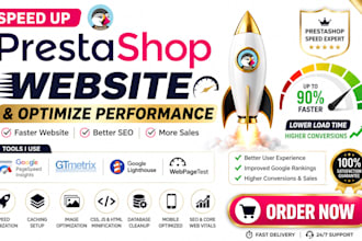 speed up prestashop website and optimize performance for fast loading
