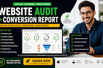 do website audit conversion rate report cro API meta pixel tracking analysis
