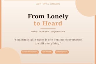 be your virtual assistant and professional chat moderator