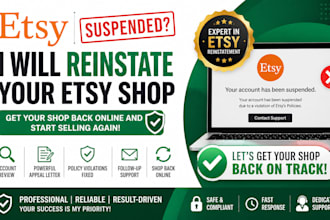 do etsy reinstatement for etsy shop, etsy appeal letter, etsy reopen