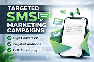 send bulk SMS marketing campaigns, text blasts  messaging service fast