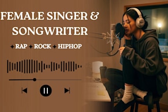 be female rapper, hiphop, rock singer as female vocalist, beat maker, pop singer
