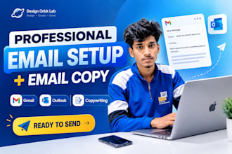 create professional email addresses and compose engaging email content