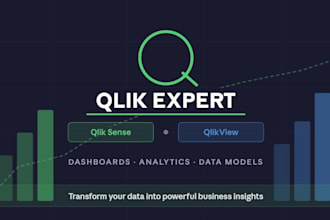 develop interactive qlik sense apps and dashboards
