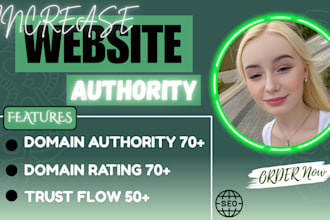 boost domain authority DR tf with powerful link building
