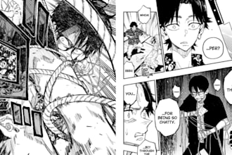 draw anime manga comic book illustration webtoon  anime cover as a manga artist