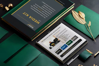 design your corporate media kit in adobe indesign