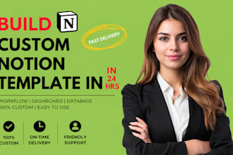 custom notion dashboard workspace template va expert notion for productivity fix