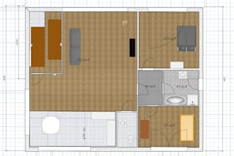 do interior and exterior designing using autocad